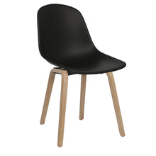 Load image into Gallery viewer, Black Contemporary Dining Chairs Uk