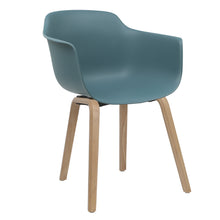 Load image into Gallery viewer, blue contemporary dining chairs