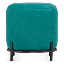 Load image into Gallery viewer, Turqouise Puffet with Legs