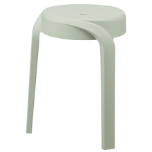 Load image into Gallery viewer, Small Green Plastic Stool