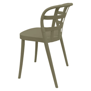 Brown outdoor chairs