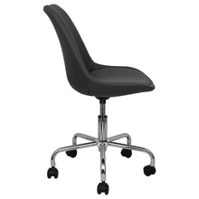 Load image into Gallery viewer, black office chairs upholstered