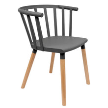 Load image into Gallery viewer, Black Vintage Dining Chairs
