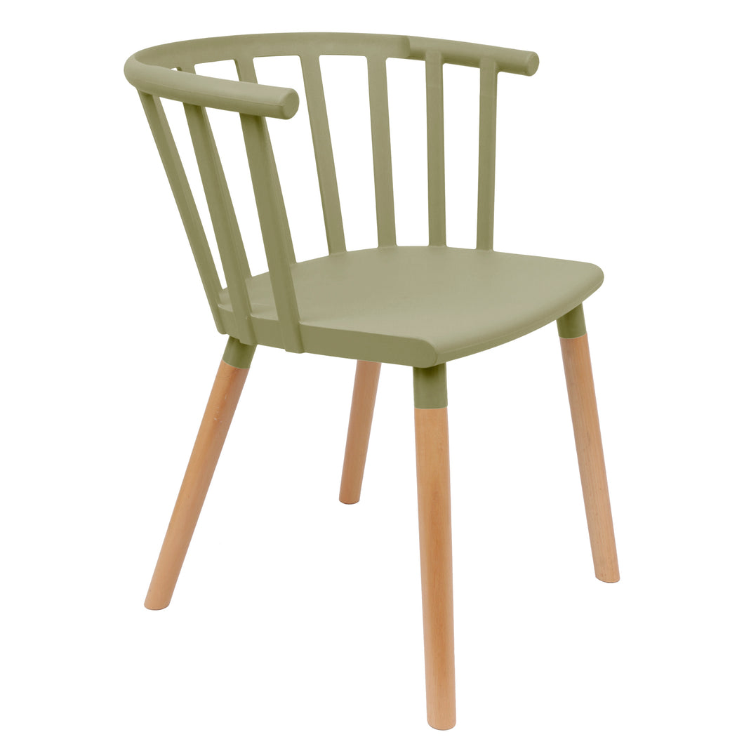 Green Vintage Dining Chairs