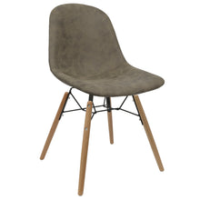 Load image into Gallery viewer, Brown Upholstered Dining Chairs