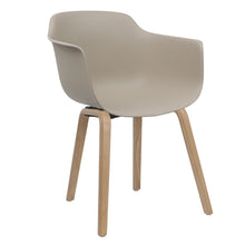 Load image into Gallery viewer, brown contemporary dining chairs