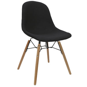 Black Upholstered Dining Chairs
