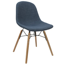 Load image into Gallery viewer, Blue Upholstered Dining Chairs
