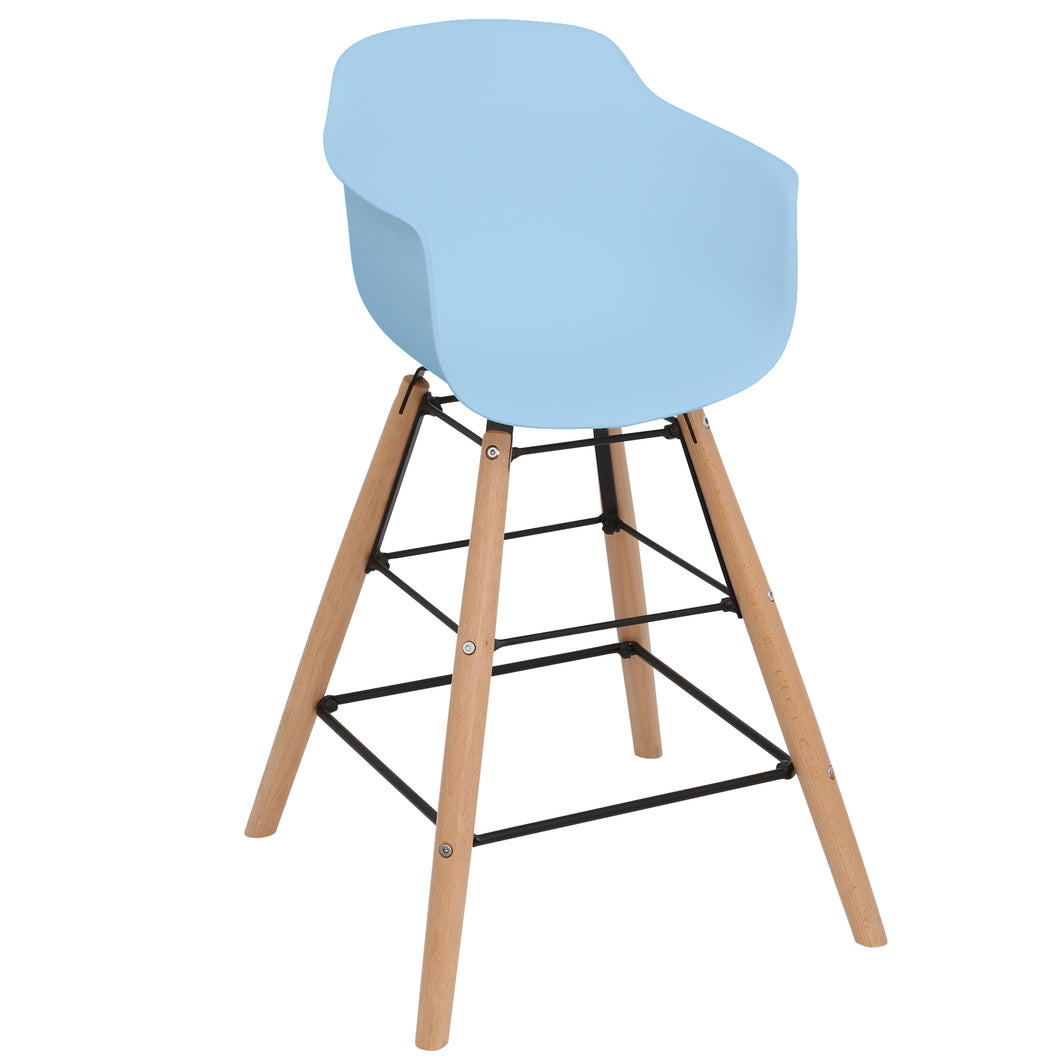Scandinavian Wooden Highchair Kid<br>Avon