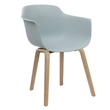 Load image into Gallery viewer, grey contemporary dining chairs