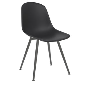 black dining chairs