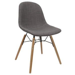 Grey Upholstered Dining Chairs