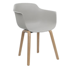 Load image into Gallery viewer, grey contemporary dining chairs
