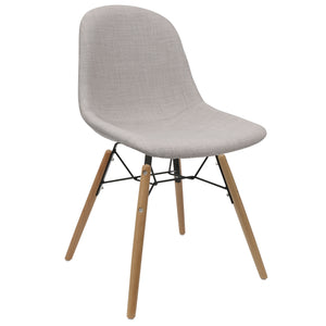 Grey Upholstered Dining Chairs