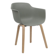 Load image into Gallery viewer, grey contemporary dining chairs
