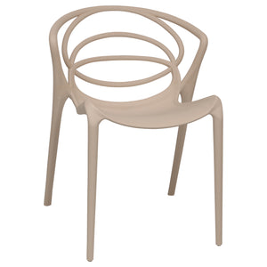 White designer garden chairs