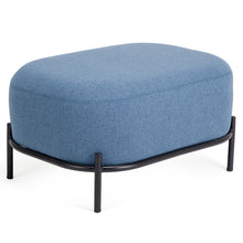 Load image into Gallery viewer, Blue Footstool