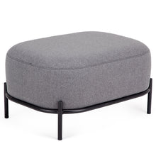 Load image into Gallery viewer, Grey Footstool
