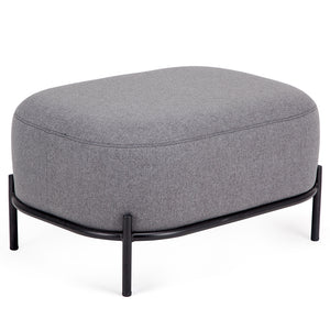 Grey Footstool