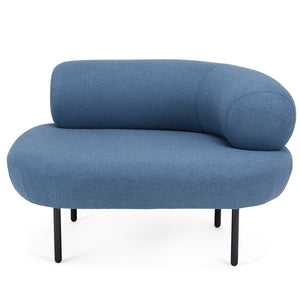 Blue Comfortable Cosy Corner Couch