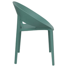 Load image into Gallery viewer, Green Plastic chairs
