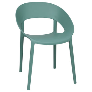 Green Plastic chairs