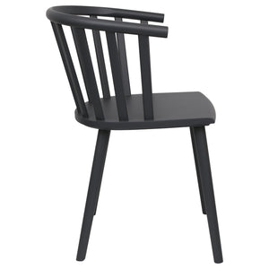 Black Wooden Dining Chair