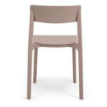 Load image into Gallery viewer, Brown Plastic Dining Chairs