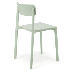 Green Plastic Dining Chairs