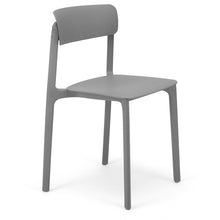 Load image into Gallery viewer, Grey Plastic Dining Chairs