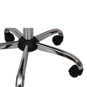 Black Faux Leather Office Chair