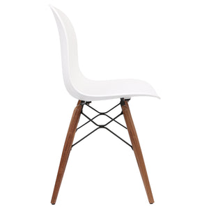 white dining chairs