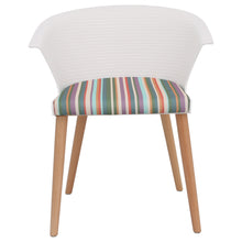 Load image into Gallery viewer, White Retro Dining Chairs