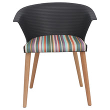 Load image into Gallery viewer, Black Retro Dining Chairs