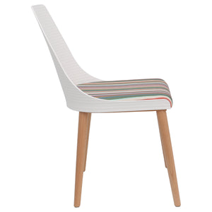 White Comfortable Dining Chairs