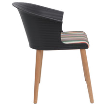 Load image into Gallery viewer, Black Retro Dining Chairs