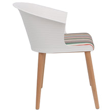 Load image into Gallery viewer, White Retro Dining Chairs