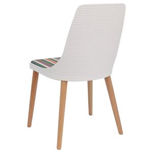 White Comfortable Dining Chairs
