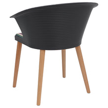 Load image into Gallery viewer, Black Retro Dining Chairs