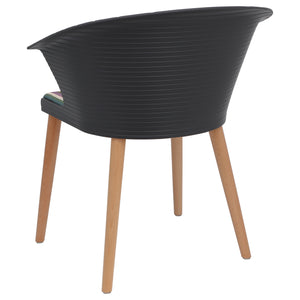 Black Retro Dining Chairs