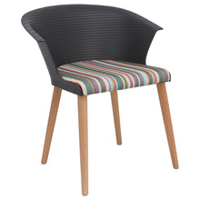 Load image into Gallery viewer, Black Retro Dining Chairs
