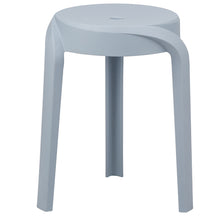Load image into Gallery viewer, Small Blue Plastic Stool 
