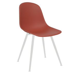 red dining chairs
