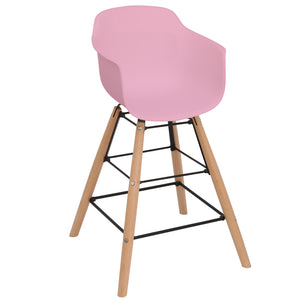 Scandinavian Wooden Highchair Kid<br>Avon