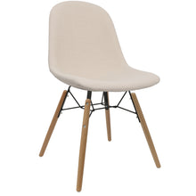 Load image into Gallery viewer, White Upholstered Dining Chairs