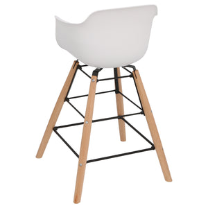 Scandinavian Wooden Highchair Kid<br>Avon