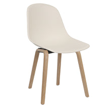 Load image into Gallery viewer, White Contemporary Dining Chairs Uk