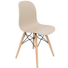Load image into Gallery viewer, beige dining chairs