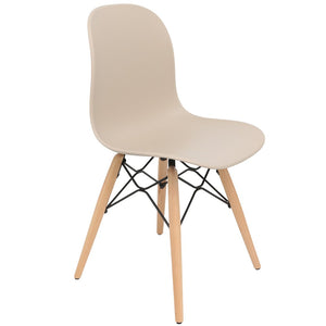 beige dining chairs
