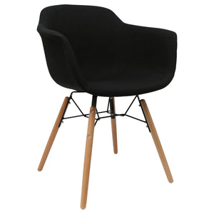 Black Upholstered Dining Chairs UK